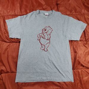 Vintage Y2K Disney Store Winnie The Pooh T-Shirt Medium VTG Made In USA Walt WDW